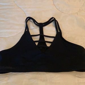Mesh grid bra